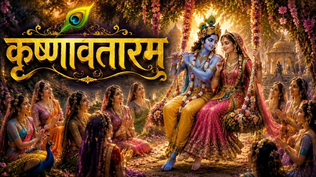 ⁣Krishnavataram | Radha Krishna Bhakti Song | Jai Shri Krishna | Bhakti Shakti