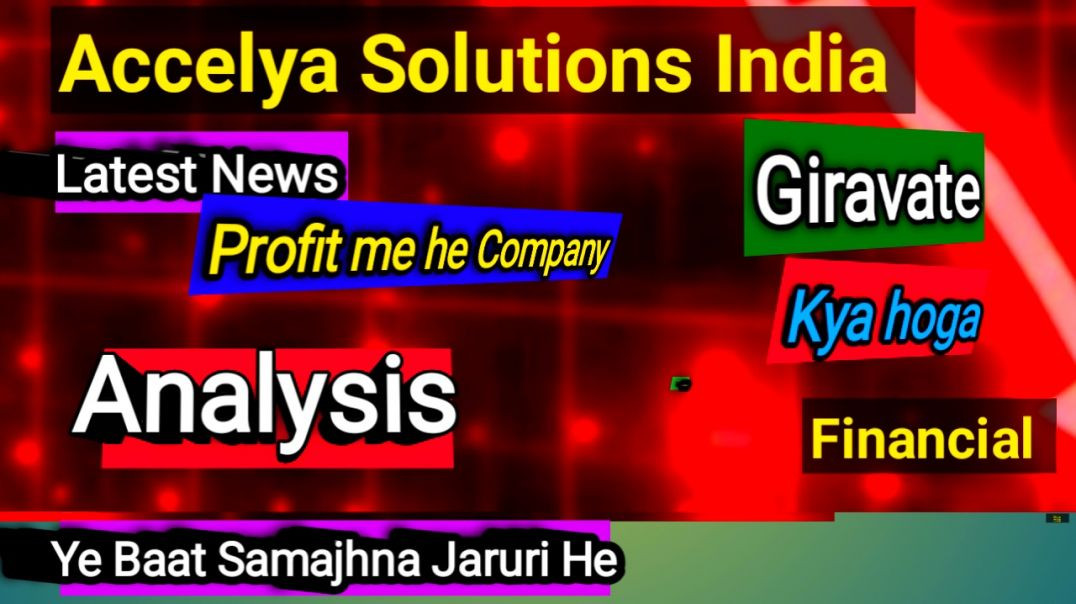 ⁣Accelya Solutions India Share News