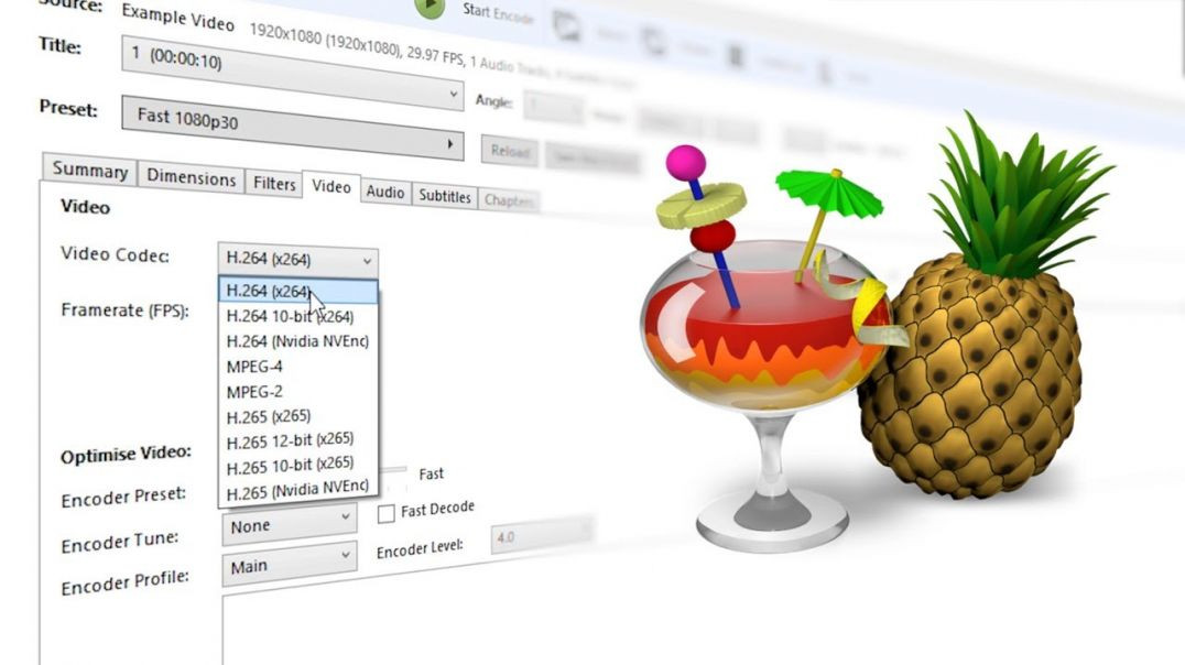 ⁣Convert Formats and Reduce Video size with Handbrake
