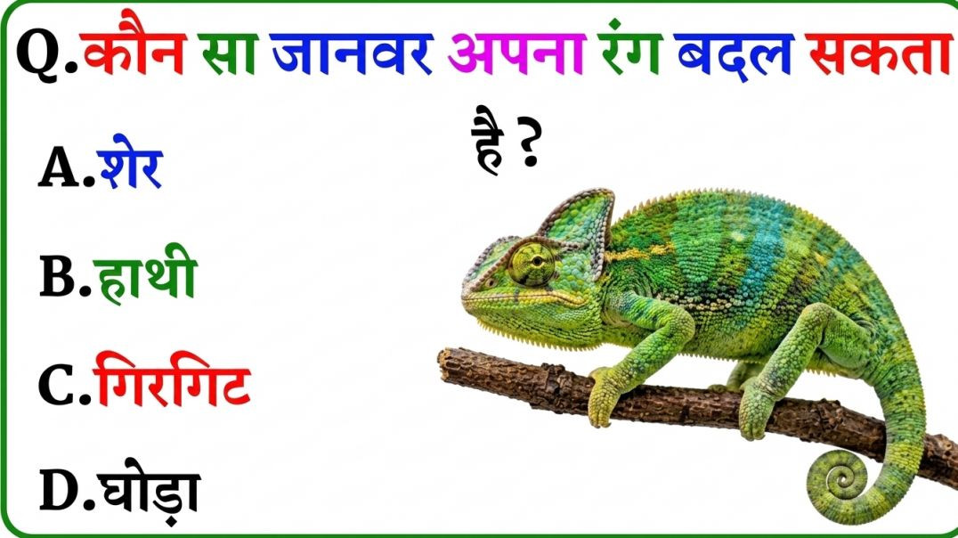 ⁣GK Question || GK In Hindi || GK Question and Answer || GK Quiz || Riya Rawani ||