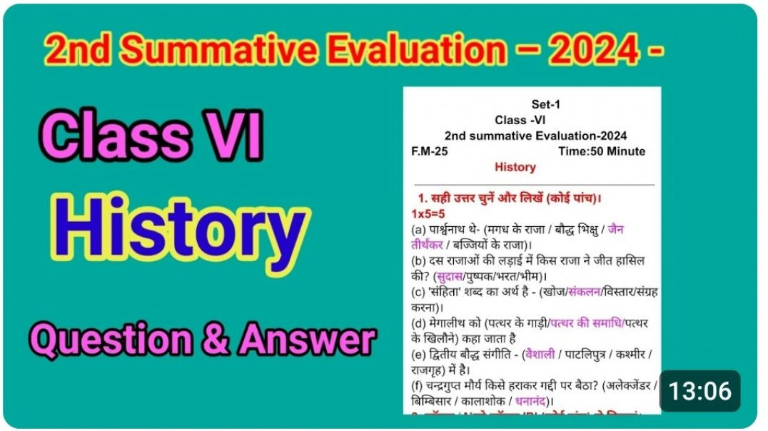 ⁣2nd Summative Evaluation 2026