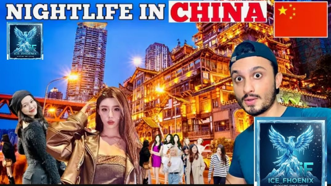 ⁣Nightlife in the Most Populated City of China🇨🇳🤩