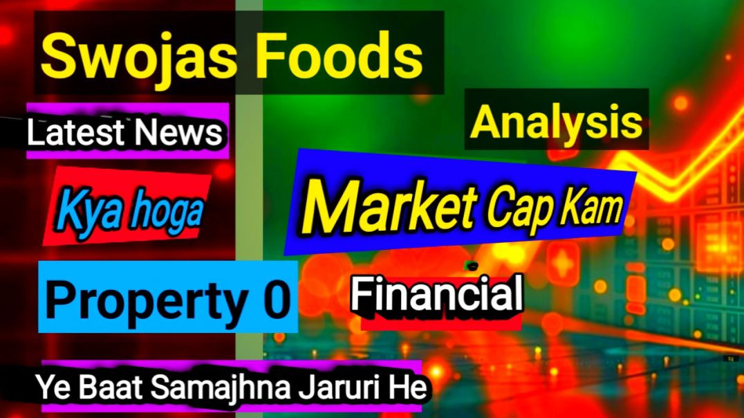 ⁣Swojas Foods Share Price
