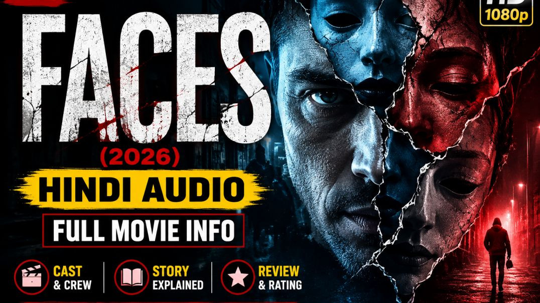 ⁣Faces (2026) Full Movie in Hindi – HD Quality Streaming & Details