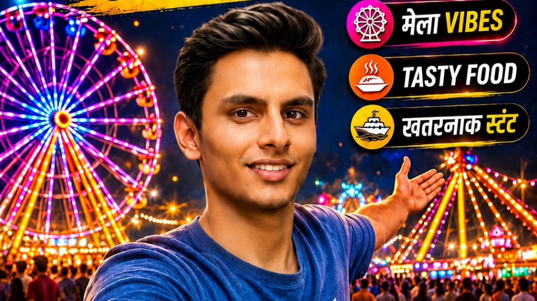 ⁣😱 You Won’t Believe What I Ate at Katni Manoranjan Mela! 🌮🎡|Mini vlog 18|