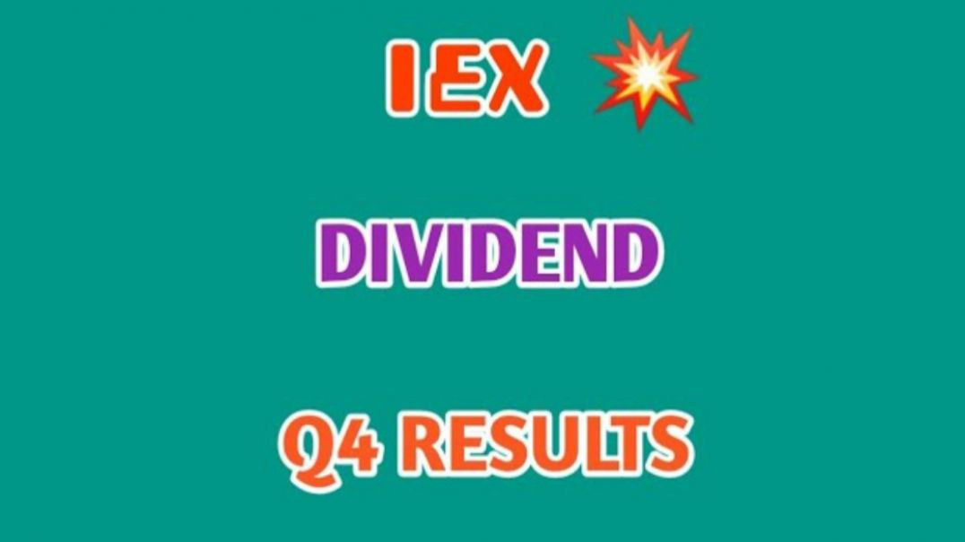 ⁣IEX Q4 RESULTS 2025🔷️IEX🔴Q4 RESULTS 2025⚡DIVIDEND🔴STOCK MARKET @ STOCK MARKET PLANNER