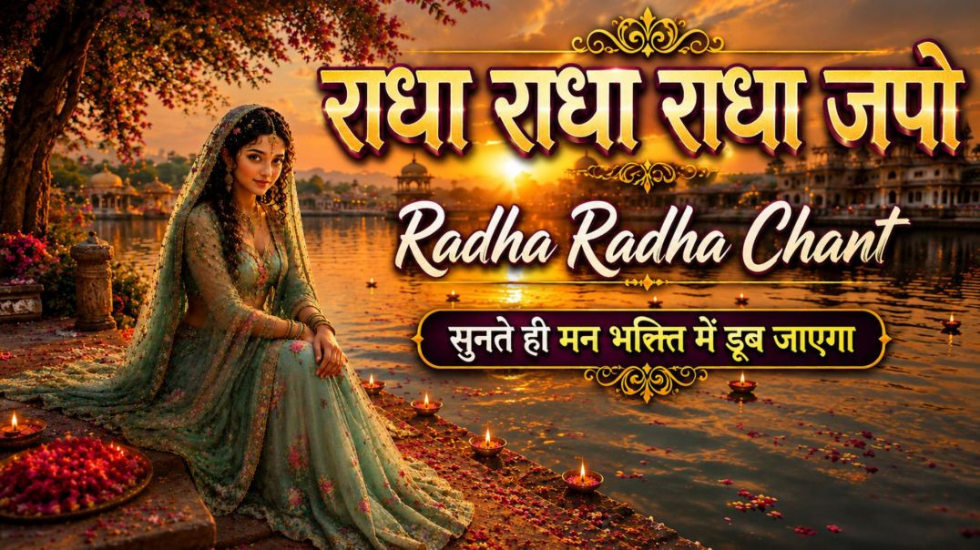⁣जिसने जपा राधा नाम वो पार उतर गया I सबसे मधुर राधा नाम संकीर्तन I