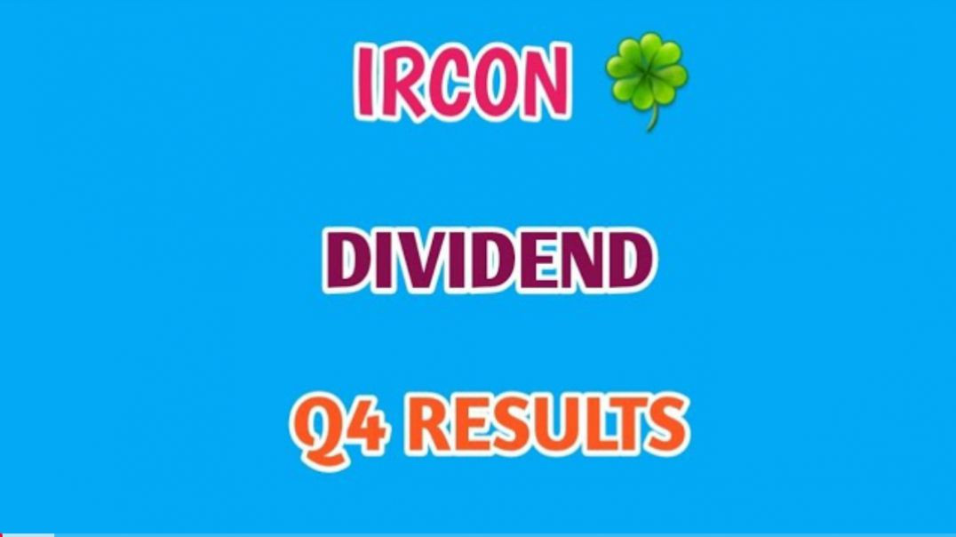 ⁣IRCON Q4 RESULTS 2025🔴IRCON🔷️Q4 RESULTS 2025⚡DIVIDEND🍀STOCK MARKET @ STOCK MARKET PLANNER