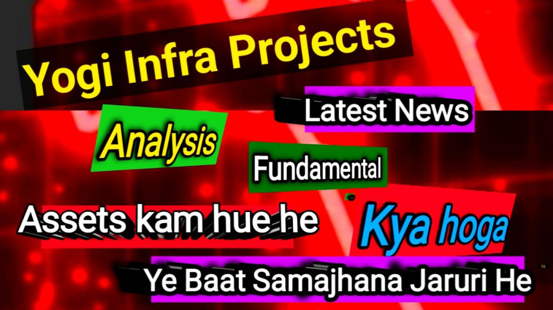 ⁣Yogi Infra Projects Share Price