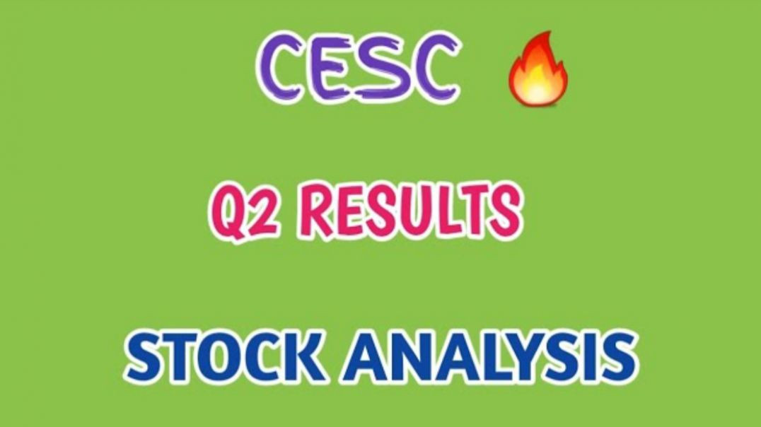 ⁣CESC Q2 RESULTS🔮CESC STOCK ANALYSIS⚡CESC SHARE🔴Q2 RESULTS @ STOCK MARKET PLANNER
