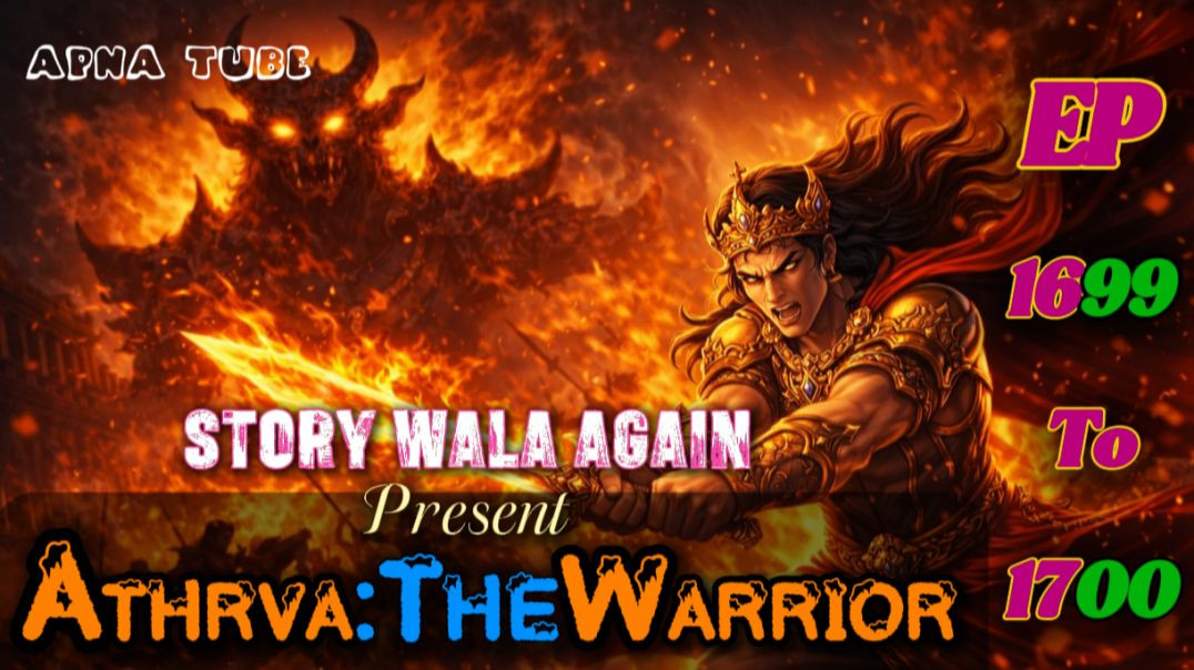 ⁣👊Athrva:The Warrior | Episode 1699 To 1700 | Hindi Pocket Story @StoryWala