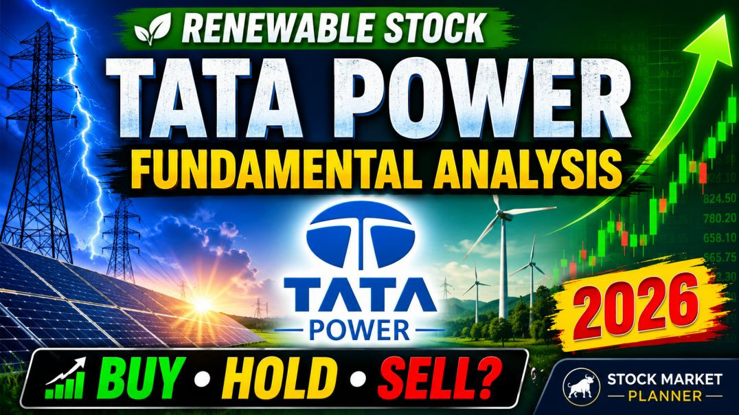 ⁣TATA POWER FUNDAMENTAL ANALYSIS💥TATA POWER🔴FUNDAMENTAL ANALYSIS @ STOCK MARKET PLANNER