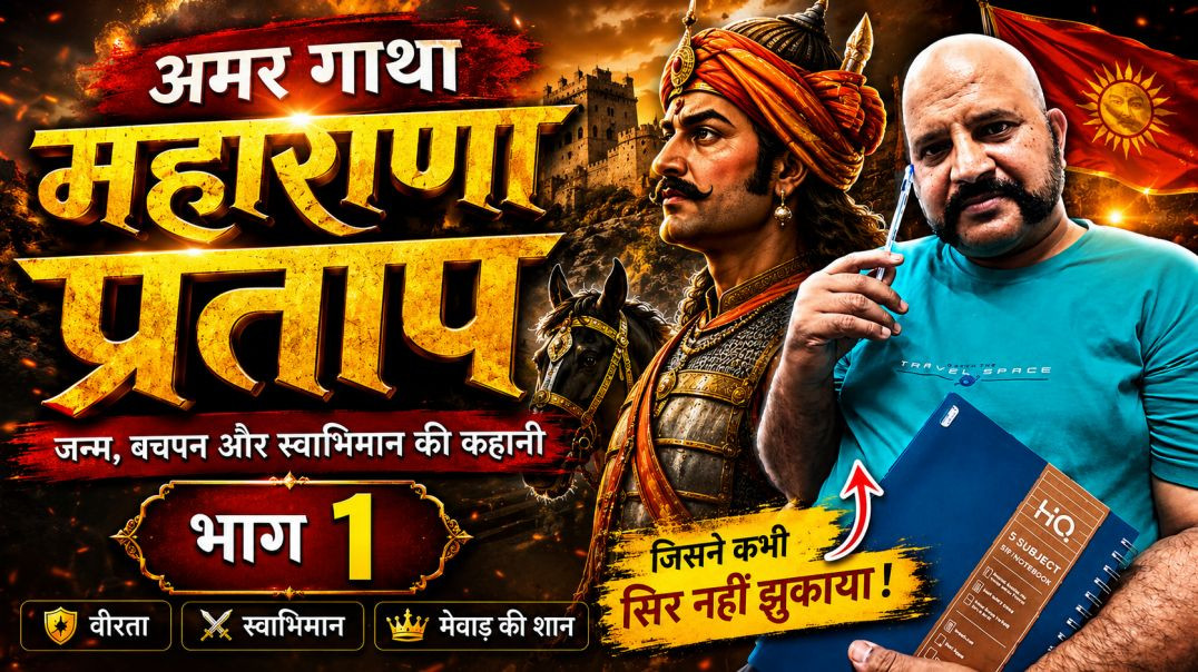 ⁣अमर गाथा महाराणा प्रताप भाग 1 | जन्म से वीरता तक की कहानी | Maharana Pratap Story Hindi | BP Singh