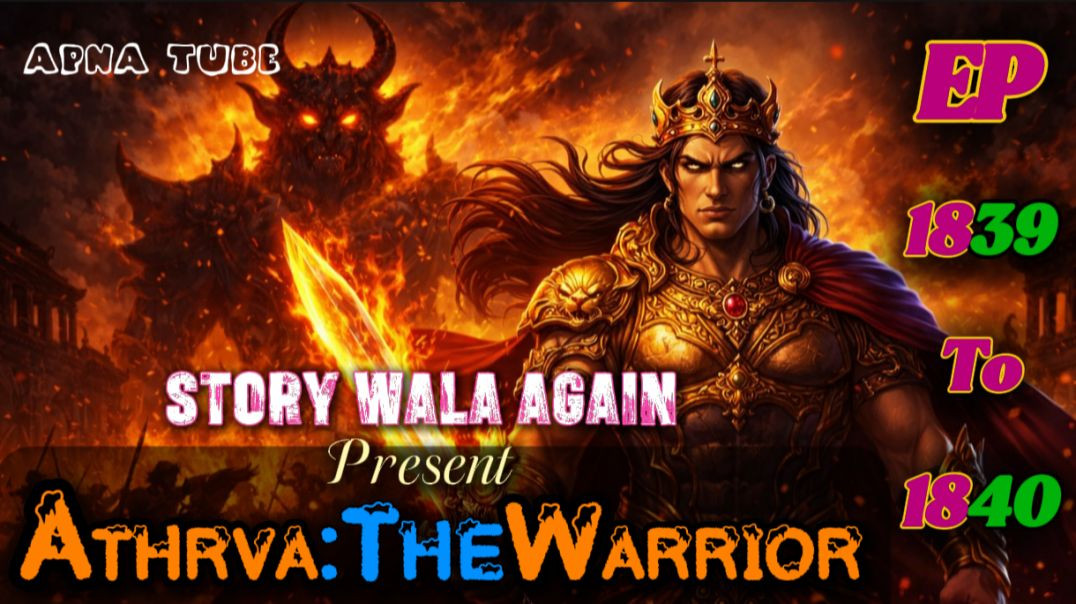⁣👊Athrva:The Warrior | Episode 1839 To 1840 | Hindi Pocket Story | @StoryWala