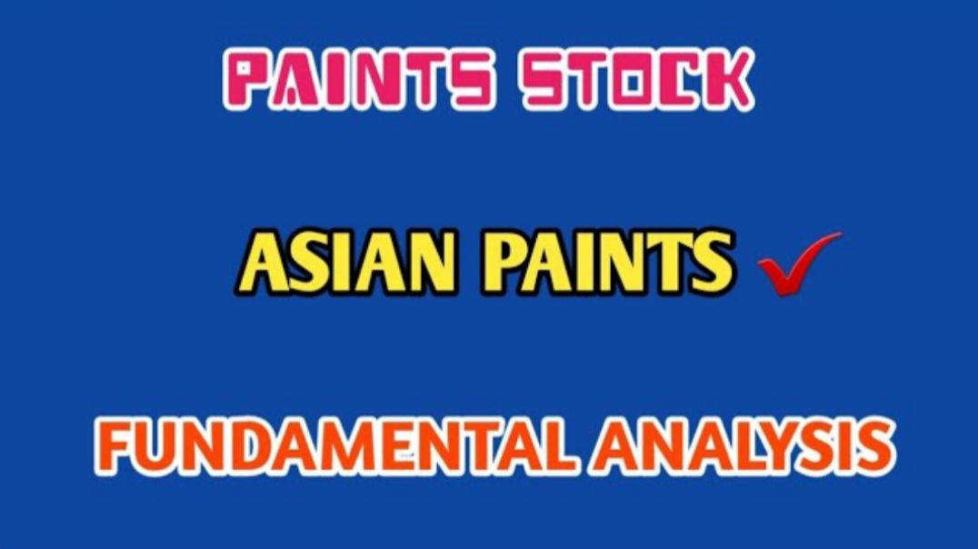 ⁣ASIAN PAINTS FUNDAMENTAL ANALYSIS🔴ASIAN PAINTS SHARE⭕FUNDAMENTAL ANALYSIS @ STOCK MARKET PLANNER