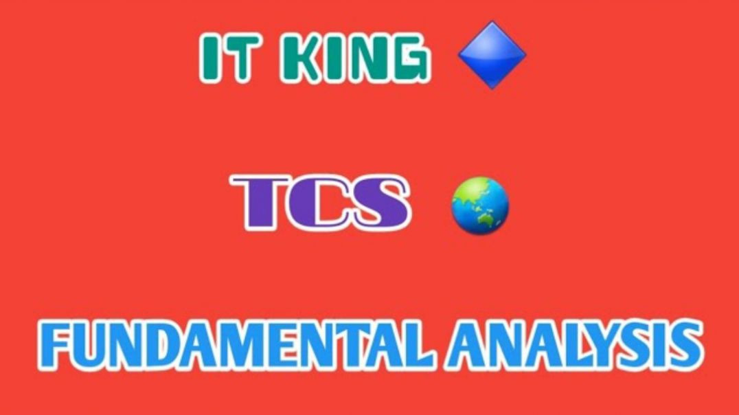 ⁣TCS FUNDAMENTAL ANALYSIS💥TCS🔷️FUNDAMENTAL ANALYSIS🔴IT KING @ STOCK MARKET PLANNER