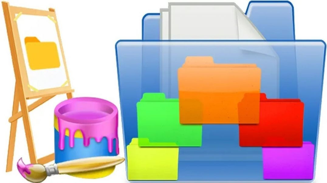 ⁣Change Folder Icon Color with Folder Painter