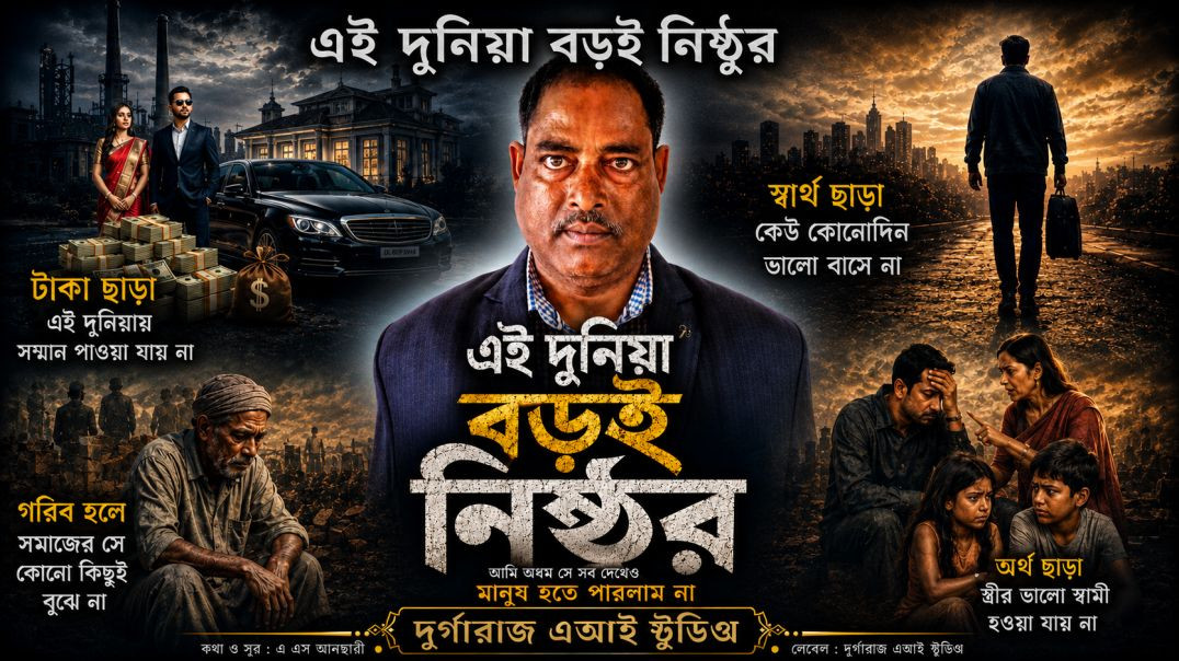 এই দুনিয়া বড়ই নিষ্ঠুরv💥 Ai dunia boroi nishthur