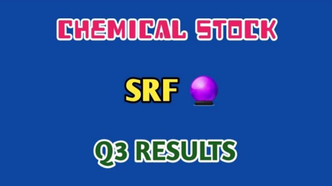 ⁣SRF Q3 RESULTS🔥SRF🔴Q3 RESULTS🔷️CHEMICAL STOCK🔥SRF SHARE @ STOCK MARKET PLANNER