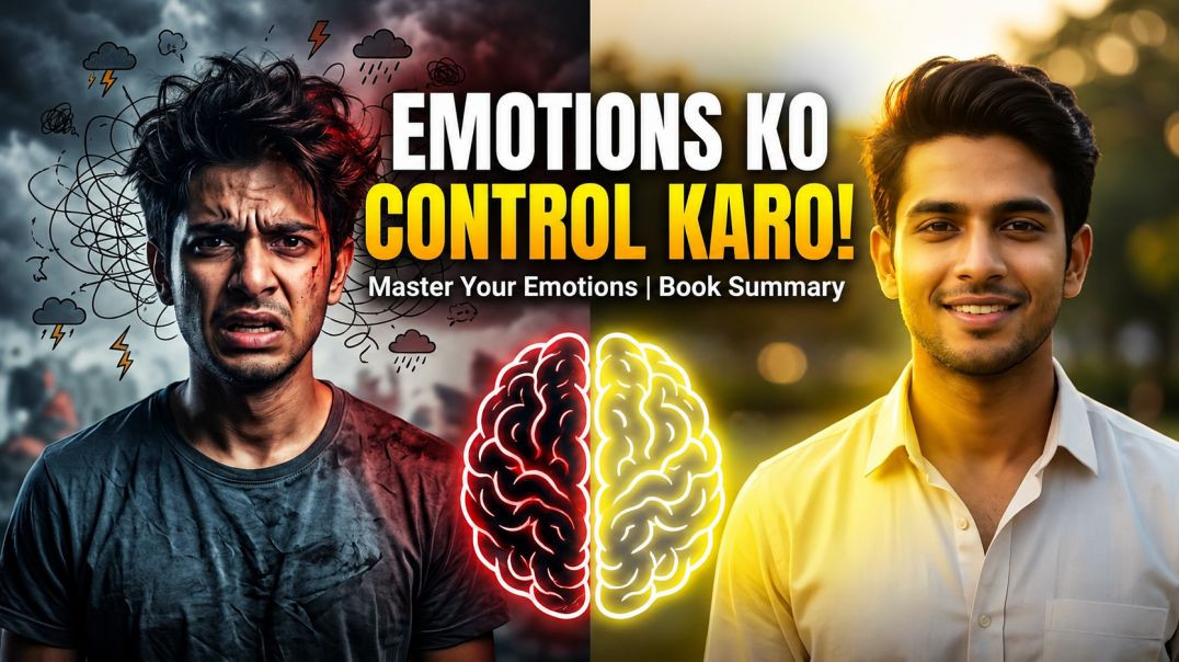⁣अपनी भावनाओं के मास्टर कैसे बनें | Master Your Emotions by Thibaut Meurisse | Complete Book Summary