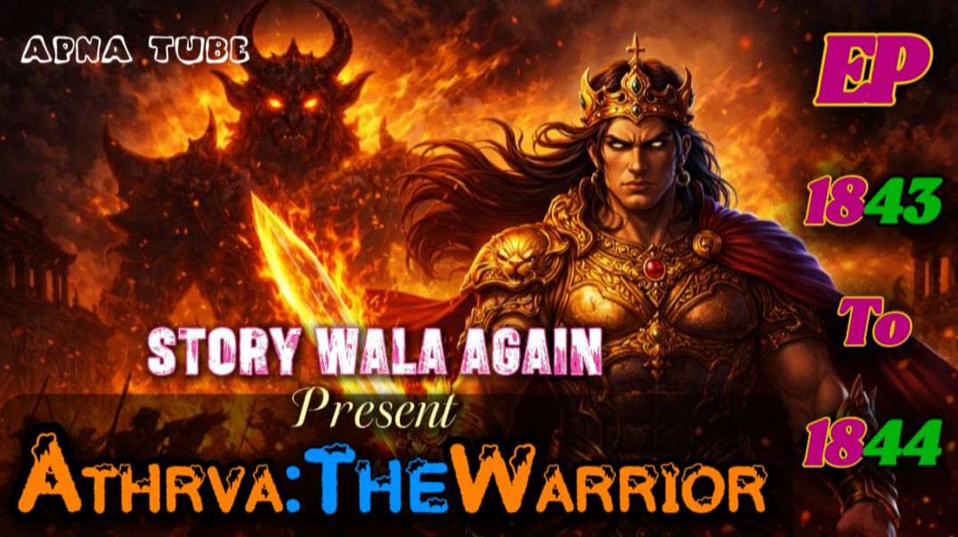 ⁣👊Athrva:The Warrior | Episode 1843 To 1844 | Hindi Pocket Story | @StoryWala
