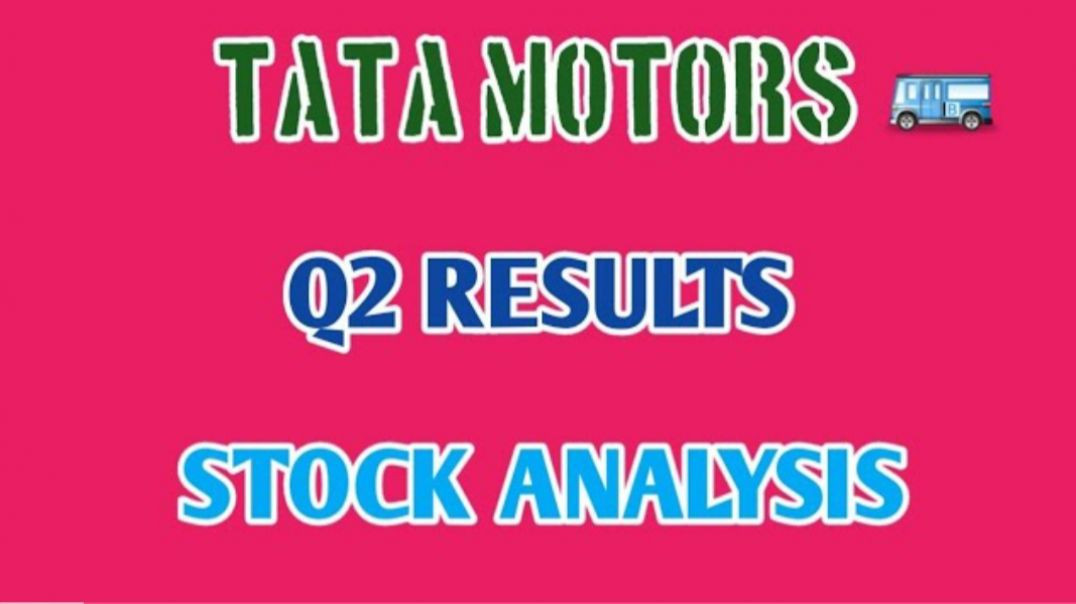 ⁣TATA MOTORS Q2 RESULTS 2024🔴TATA MOTORS STOCK ANALYSIS⚡Q2 RESULTS 2024 @ STOCK MARKET PLANNER