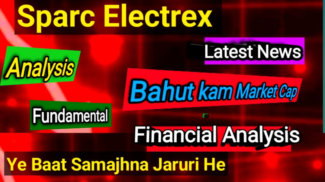 ⁣Sparc Electrex Share Price