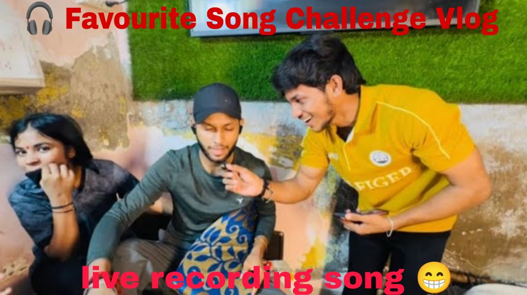 ⁣🎧 Favourite Song Challenge Vlog _ AirPods Lagte Hi Sabki Pol Khul Gayi 😂🔥