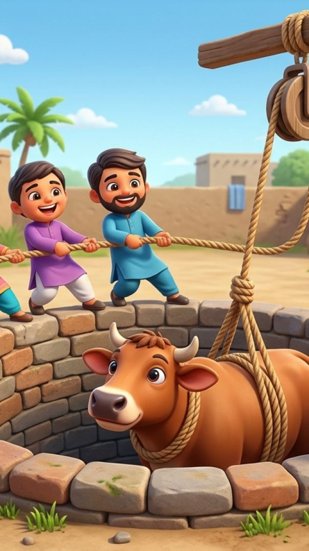 Gau Mata ko prachin Kuwait se nikaalne ka prayas karte hue