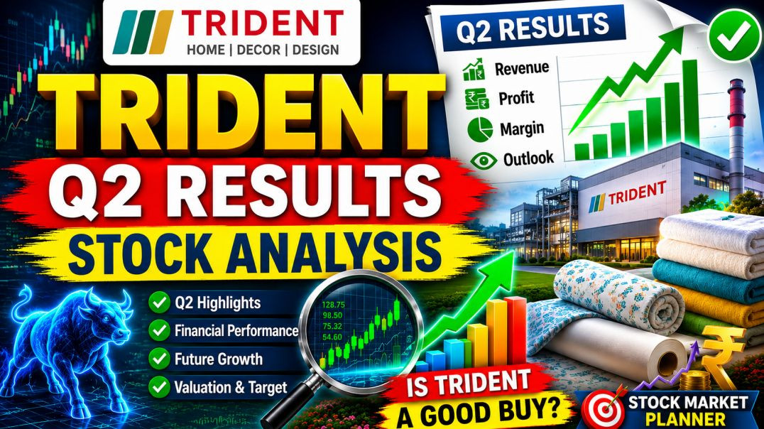⁣TRIDENT Q2 RESULTS 2024🔥TRIDENT STOCK ANALYSIS⭕Q2 RESULTS 2024🔴TRIDENT SHARE @ STOCK MARKET PLANNER