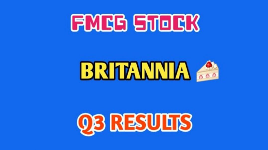 ⁣BRITANNIA Q3 RESULTS 2025🔴BRITANNIA SHARE🔥Q3 RESULTS 2025 @ STOCK MARKET PLANNER