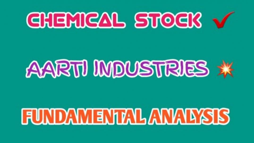 ⁣AARTI INDUSTRIES FUNDAMENTAL ANALYSIS🔴AARTI INDUSTRIES🔥FUNDAMENTAL ANALYSIS @ STOCK MARKET PLANNER