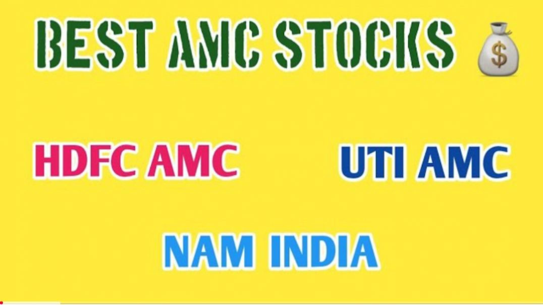 ⁣BEST AMC STOCKS💥HDFC AMC⚡UTI AMC⚡NAM INDIA SHARE @ STOCK MARKET PLANNER