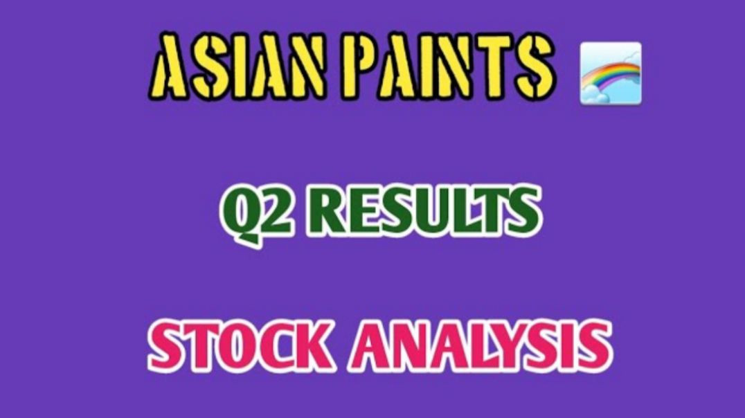 ⁣ASIAN PAINTS Q2 RESULTS 2024🔮ASIAN PAINTS STOCK ANALYSIS⚡Q2 RESULTS 2024 @ STOCK MARKET PLANNER