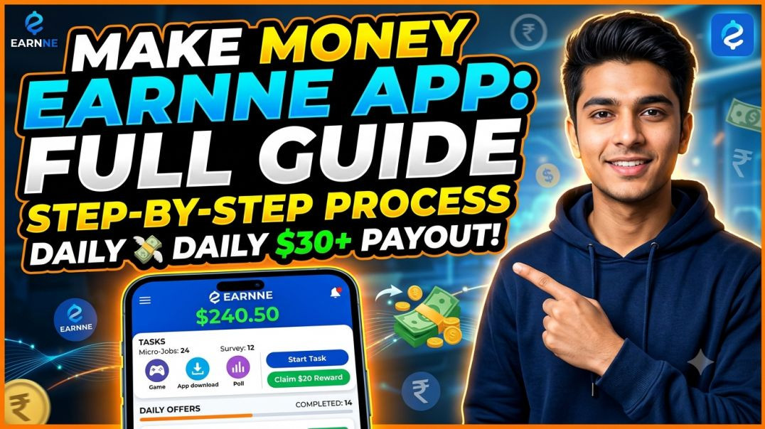 ⁣I Tried the Earnne App for 24 Hours (Full Step-by-Step Guide) 📲