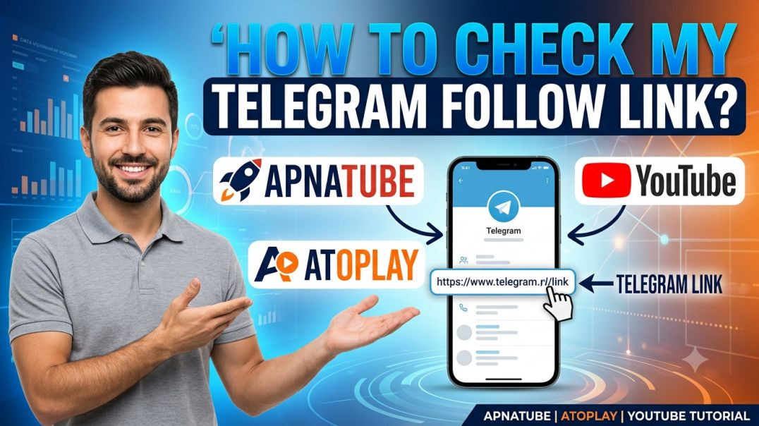 ⁣ApnaTube Par Telegram Link Kaise Add Kare? (Step-by-Step Guide)