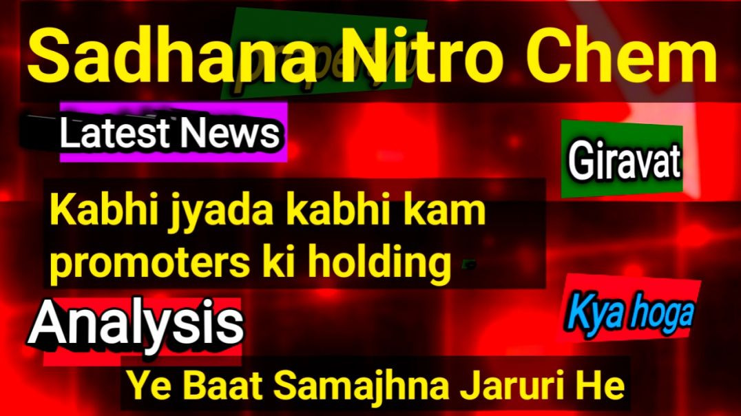 Sadhana Nitro Chem Share Price
