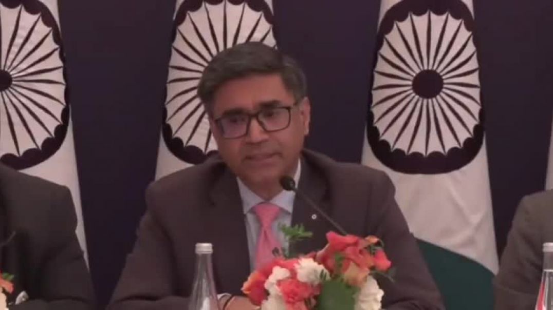 ⁣Foreign Sec Vikram Misri on IMEC and France
