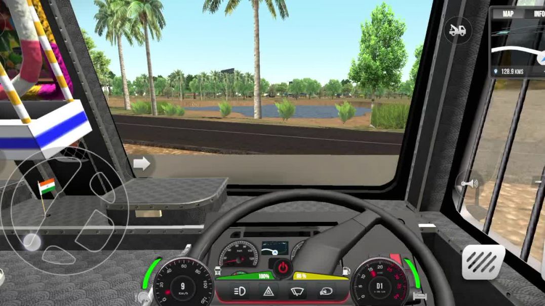 ⁣truck 🚛 master india🇮🇳 simulator gameplay🎮 with song 🎧 in truck