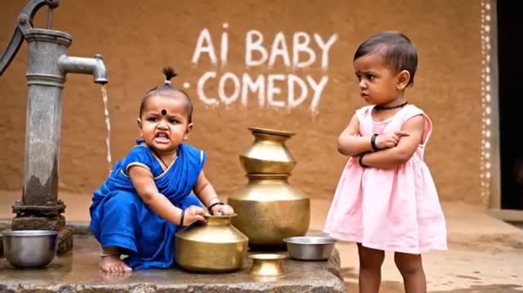 Husband_wife_ai_baby_comedy_funny_video_🥵_part_2