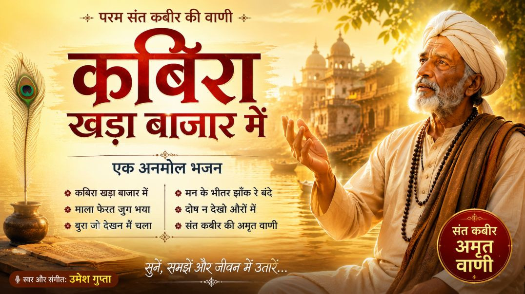⁣⁣कबिरा खड़ा बाजार में | Sant Kabir Bhajan | Kabir Ke Dohe | निर्गुण भजन | Kabir Vani