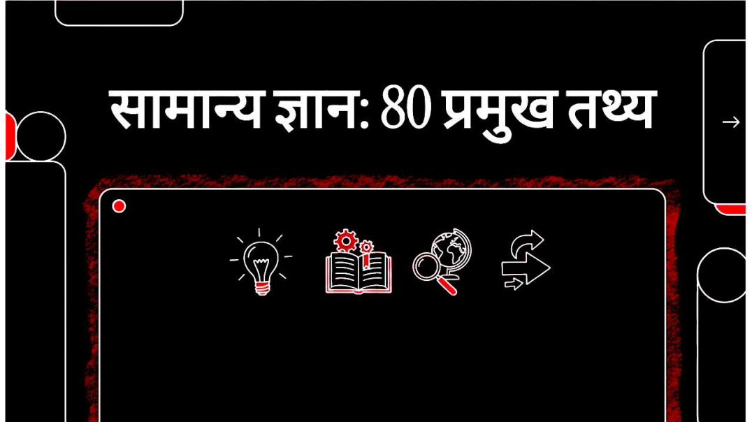 Top 80 gk questions in Hindi