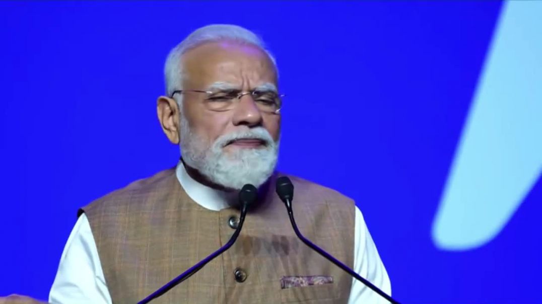 ⁣PM Modi during 'Bonjour Modi' Event in Paris, France