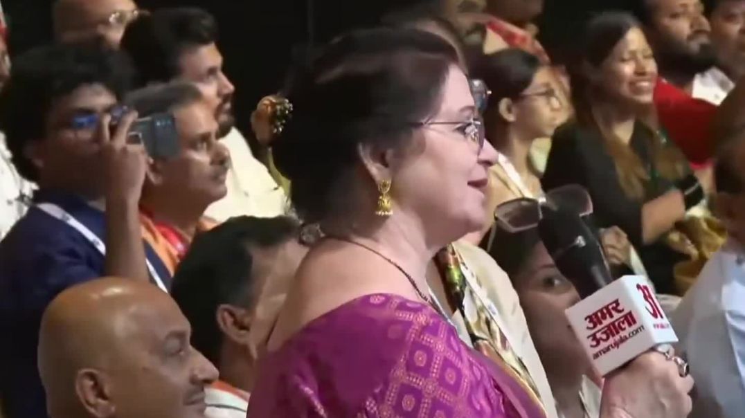⁣Indian Mother short circuits Pseudo Feminists