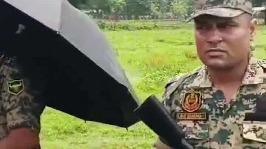 ⁣BGB continues to reject illegal bangladeshi pushed back by BSF along India Bangladesh Border