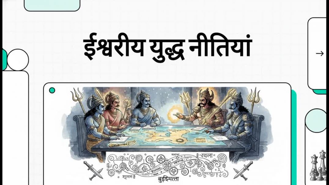 Eshwari yuddh ki nitiyan