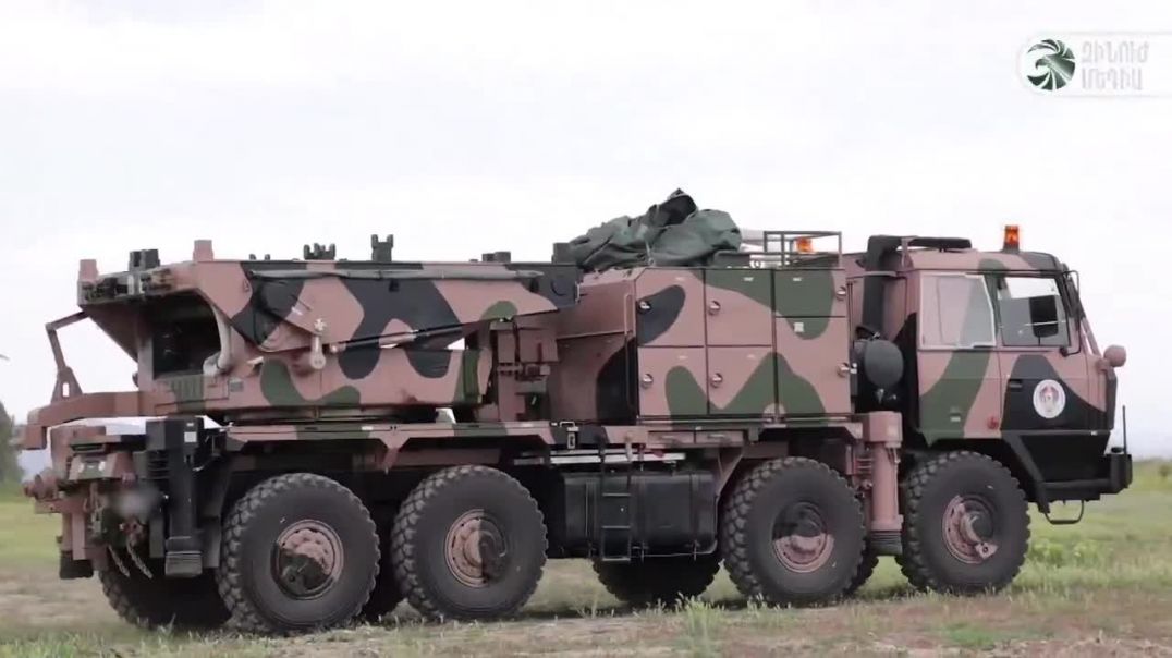 ⁣Made In India Pinaka MBRLS Firing Tests In Armenia