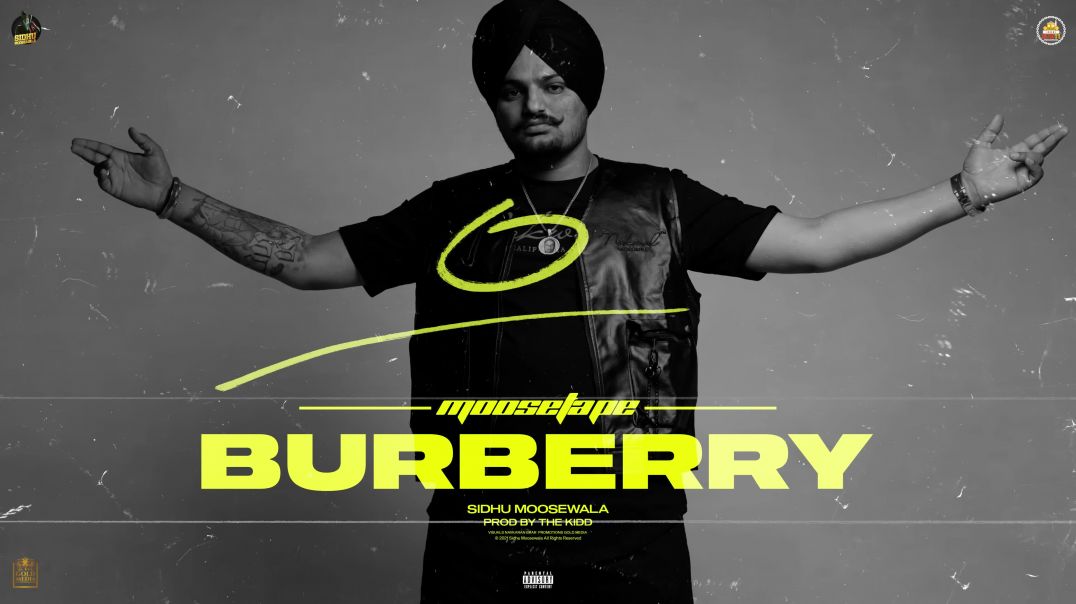 ⁣Burberry (Official Audio) Sidhu Moose Wala | Moosetape