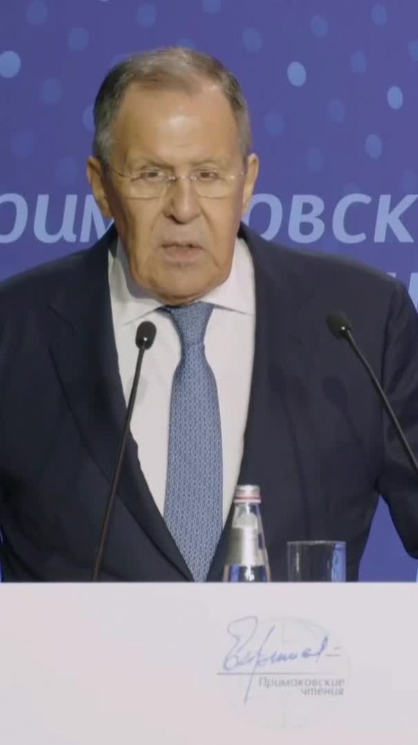 West refuses to accept multipolar world Russian Foreign Minister Lavrov