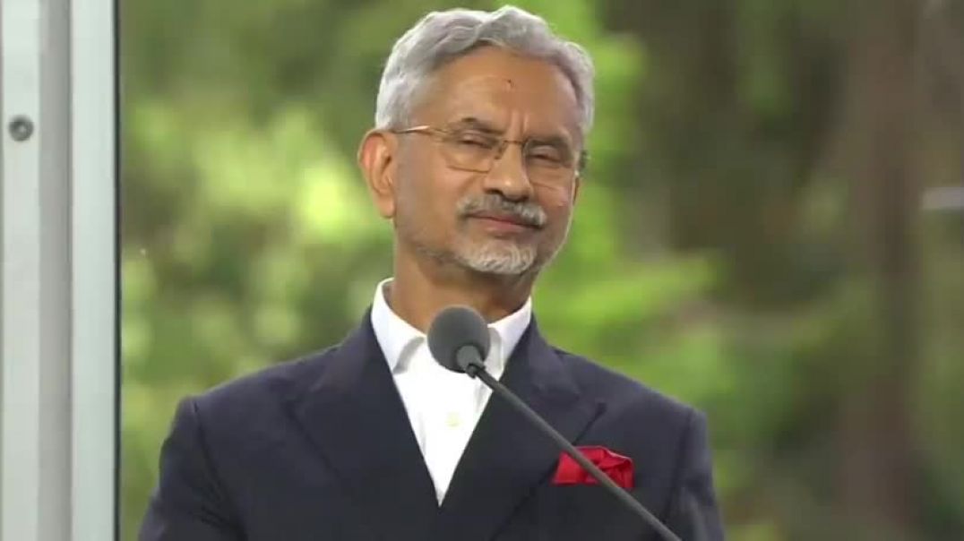 ⁣Dr S Jaishankar slams Europe on selling weapons which attack india